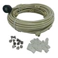Chalk & Chuckles Mist Cooling MC536 Patio Misting Kit Assembly Make Your Own Misting System - 5 Minute Installation; 36 ft. & 8 Nozzles MC536